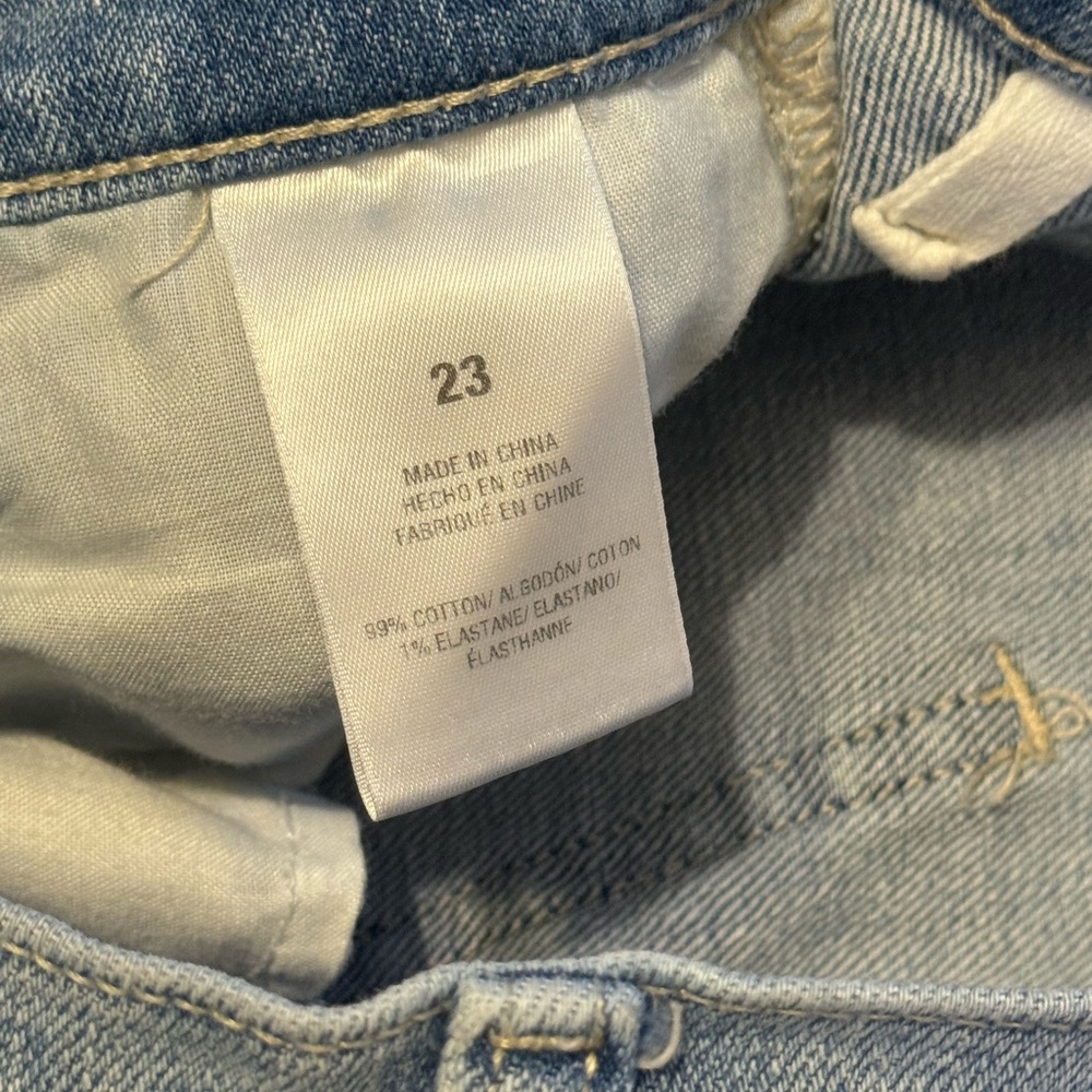 Favorite Daughter THE MISCHA SUPER HIGH RISE WIDE LEG ANKLE Women Jeans Size 23 - Picture 4 of 11